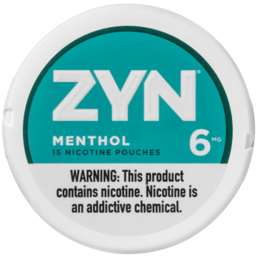 ZYN Menthol 6MG